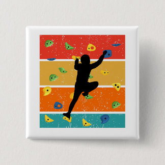 klimming binnenshuis vierkante button 5,1 cm