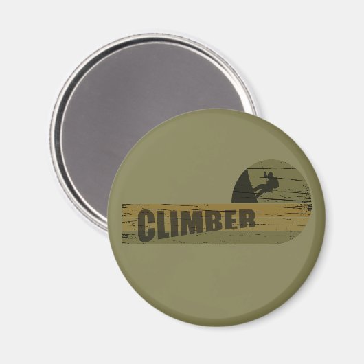 klimminnaar voor klimmers magneet (Voorkant / Achterkant)
