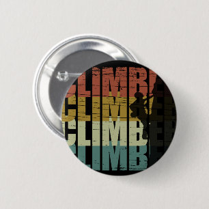 klimminnaar voor klimmers ronde button 5,7 cm