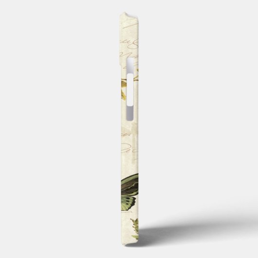 Klimop en Vlinders Case-Mate iPhone Case (Achterkant / Links)