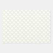 Klimop harten, Tralies en Stippen gemengd Inpakpapier Vel (Voorkant 2)