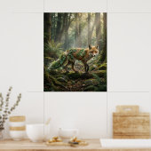 klimop vos bos magie poster (Keuken)