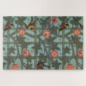 Klimroos & Kleine Vogel, William Morris Legpuzzel (Horizontaal)