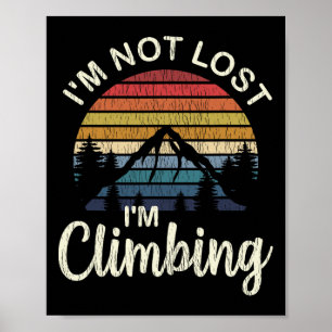 Klimshirt - Geschenken voor bergbeklimmers - Klim Poster