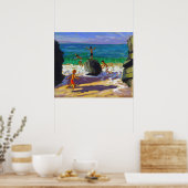 klimstenen Porthmeor strand St. Ives 2013 Poster (Keuken)