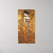 Klimt Adele Bloch-Bauer Gold Mosaic Painting Canva Canvas Afdruk (Voorkant)