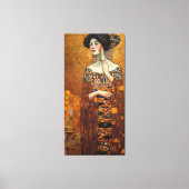 Klimt Adele Bloch-Bauer Gold Mosaic Painting Canva Canvas Afdruk (Voorkant)