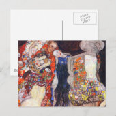 Klimt Adorn de bruid met een sluier en spier Briefkaart (Voorkant / Achterkant)