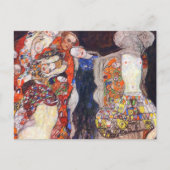 Klimt Adorn de bruid met een sluier en spier Briefkaart (Voorkant)