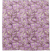 Klimt, amandelboom, kunst, schilderen, Gustav Klim Douchegordijn (Voorkant)