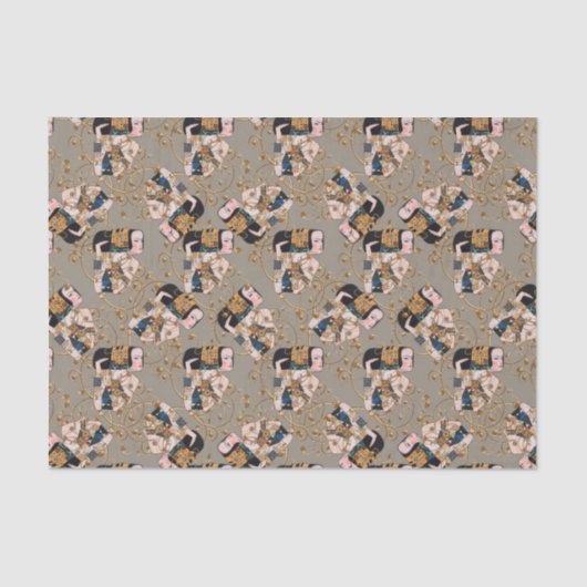 Klimt arabesque Tissue Paper Tissuepapier (Voorkant)