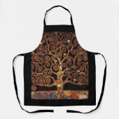 Klimt Art onder de boom van het leven, Schort (Voorkant)