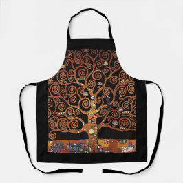 Klimt Art onder de boom van het leven, Schort