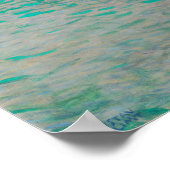 Klimt - Attersee Poster (Hoek)