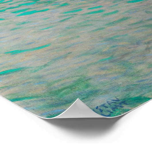 Klimt - Attersee Poster (Hoek)