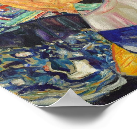 Klimt - Baby Cradle 1896 Poster (Hoek)