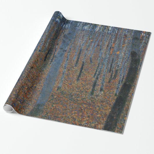 Klimt - Beech Grove Cadeaupapier (Uitgerold)