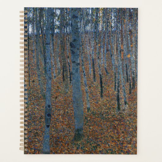 Klimt Beech Grove I Boslandschap Kunst Planner (Voorkant)