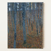 Klimt Beech Grove I Boslandschap Kunst Planner (Achterkant)