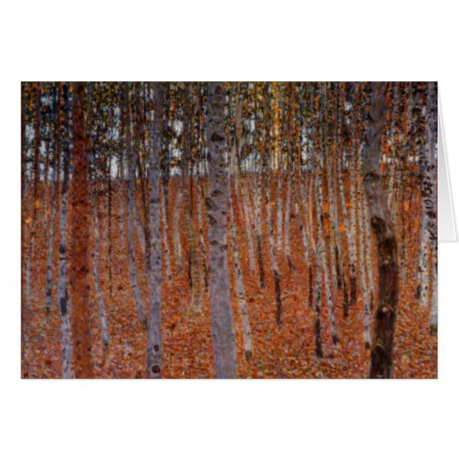 Klimt Beechwood-Forest (Voorkant Horizontaal)