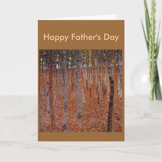 Klimt Beechwood-Forest Kaart (Voorkant)