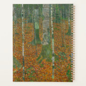 Klimt Berkenbos Herfst Landschap Kunst Planner (Achterkant)