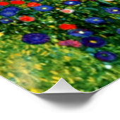 Klimt: Bloementuin Muismat Perfect Poster (Hoek)