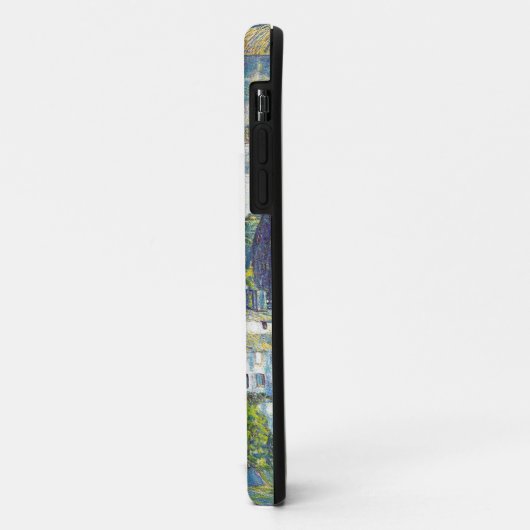 Klimt blue cityscape Case-Mate iPhone case (Achterkant/links)
