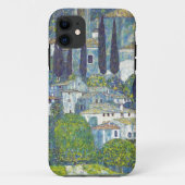Klimt blue cityscape Case-Mate iPhone case (Achterkant)
