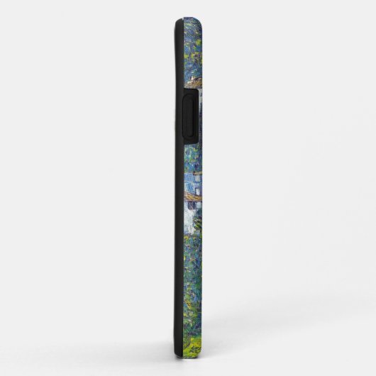 Klimt blue cityscape Case-Mate iPhone case (Achterkant/rechts)