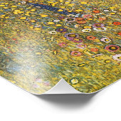 Klimt Boerderij Tuin met Crucifix Print Foto Afdruk (Hoek)