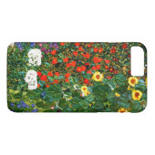 Klimt - Boerderijtuin met zonnebloemen Case-Mate iPhone Case (Achterkant (Horizontaal))