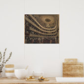 Klimt Burgtheater Wenen – Kunstdruk Poster (Keuken)