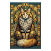 Klimt Cat1 Perfect Poster (Voorkant)