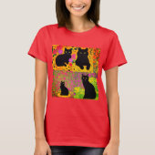 Klimt Cat T-shirt (Voorkant)