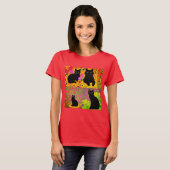 Klimt Cat T-shirt (Voorkant volledig)