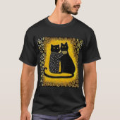 Klimt Cats T-Shirt (Voorkant)