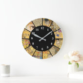Klimt Clock - beroemde artistieke Gold Classic Art Grote Klok (Huis)