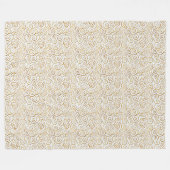Klimt Curves Fleece Deken (Voorkant (Horizontaal))