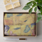 Klimt dame met fan decoupage papier (Geschenk)