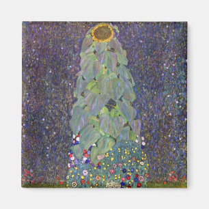 Klimt ~ Dat is Sonnenblume Magneet
