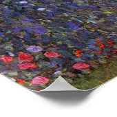 Klimt ~ Dat is Sonnenblume Poster (Hoek)