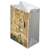 Klimt - De Boom van het Leven Magnetische Kaart Medium Cadeauzakje (Voorkant Gekanteld)