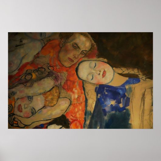 Klimt - De Bruid 1917 Poster (Voorkant)