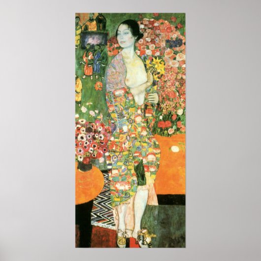 Klimt - De Danseres 1916 Poster (Voorkant)