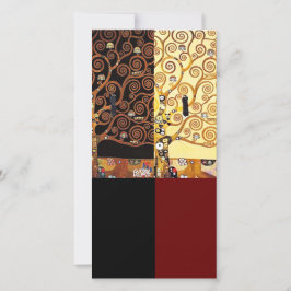 Klimt, De Kus, Art Bladwijzer Kaart