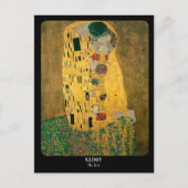 KLIMT / De Kus Briefkaart (Voorkant)