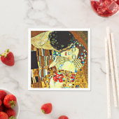 Klimt - De Kus, Close-up Servet (Insitu)