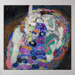 Klimt - De maagd Poster