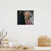 Klimt - Dood en leven Poster (Keuken)